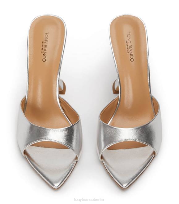 Brautschuhe| de Tony Bianco Frauen Marcel Heels Silbernappa metallic 4624338